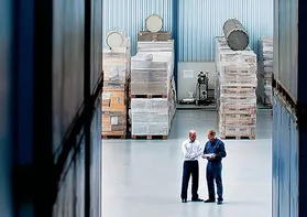 Warehouse survey and risk evaluation